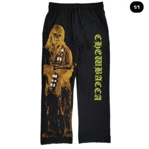 Star wars chewbacca pajama pants small